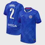 Chelsea Stores – Best Selection of chelsea wsl nike home stadium shirt 2025-26 – youth with fishel 2 printing Chelsea Gear
