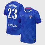 Chelsea Stores – Best Selection of chelsea wsl nike home stadium shirt 2025-26 – youth with hamano 23 printing Chelsea Gear