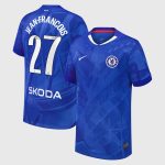 Chelsea Stores – Best Selection of chelsea wsl nike home stadium shirt 2025-26 – youth with jean-francois 27 printing Chelsea Gear