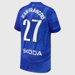 Chelsea Stores – Best Selection of chelsea wsl nike home stadium shirt 2025-26 – youth with jean-francois 27 printing Chelsea Gear