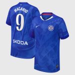 Chelsea Stores – Best Selection of chelsea wsl nike home stadium shirt 2025-26 – youth with macario 9 printing Chelsea Gear