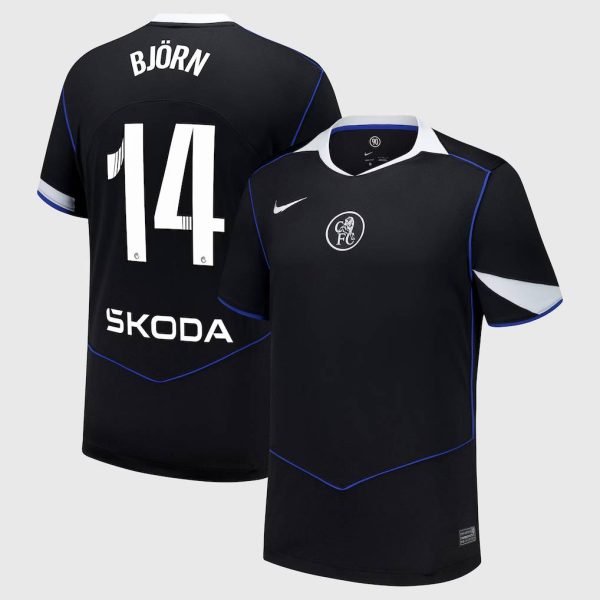 Chelsea Stores – Best Selection of chelsea wsl nike third stadium shirt 2025-26 with björn 14 printing Chelsea Gear