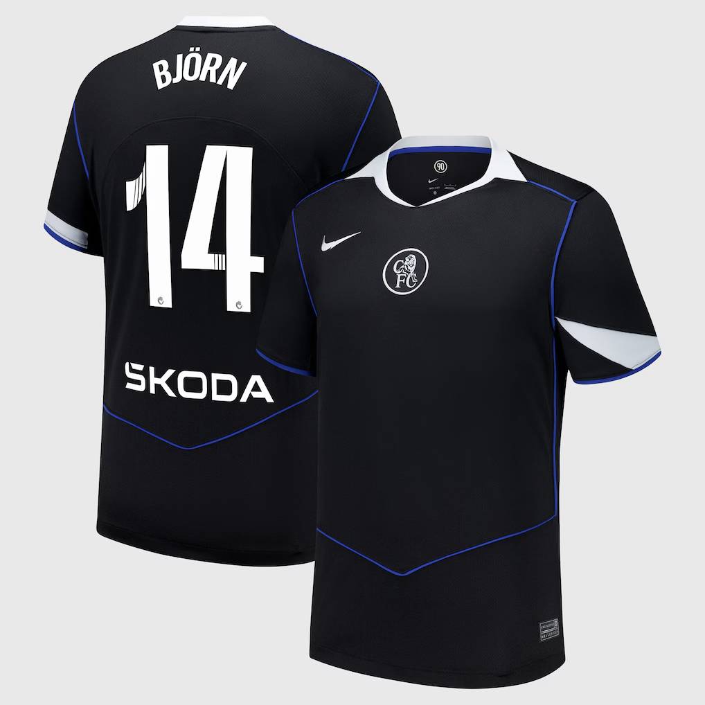 Chelsea Stores – Best Selection of chelsea wsl nike third stadium shirt 2025-26 with björn 14 printing Chelsea Gear