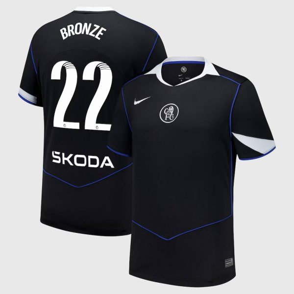 Chelsea Stores – Best Selection of chelsea wsl nike third stadium shirt 2025-26 with bronze 22 printing Chelsea Gear