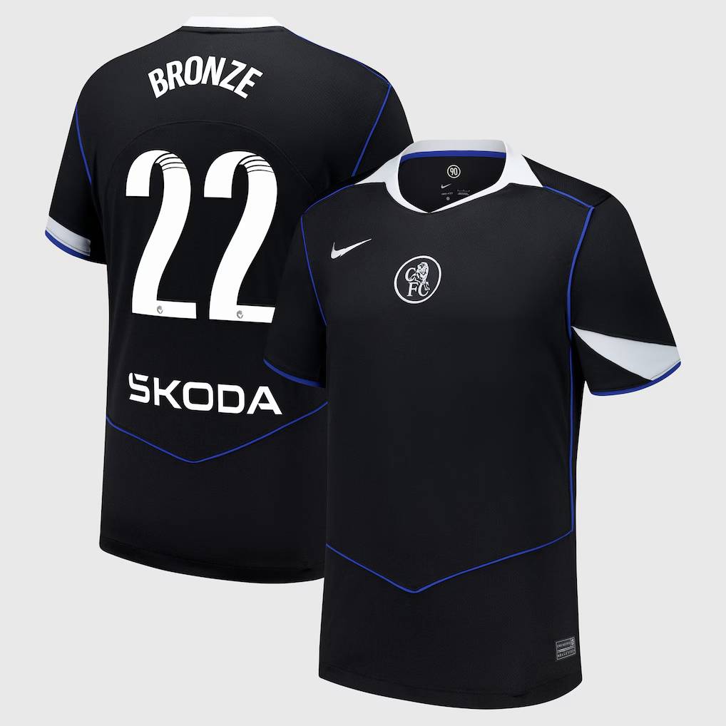 Chelsea Stores – Best Selection of chelsea wsl nike third stadium shirt 2025-26 with bronze 22 printing Chelsea Gear