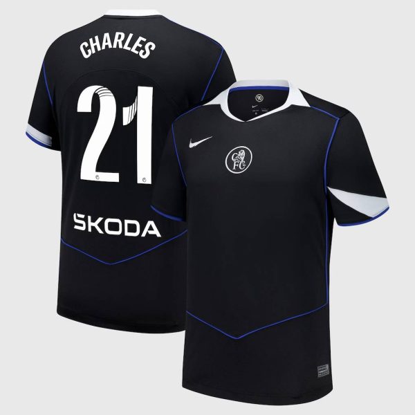 Chelsea Stores – Best Selection of chelsea wsl nike third stadium shirt 2025-26 with charles 21 printing Chelsea Gear