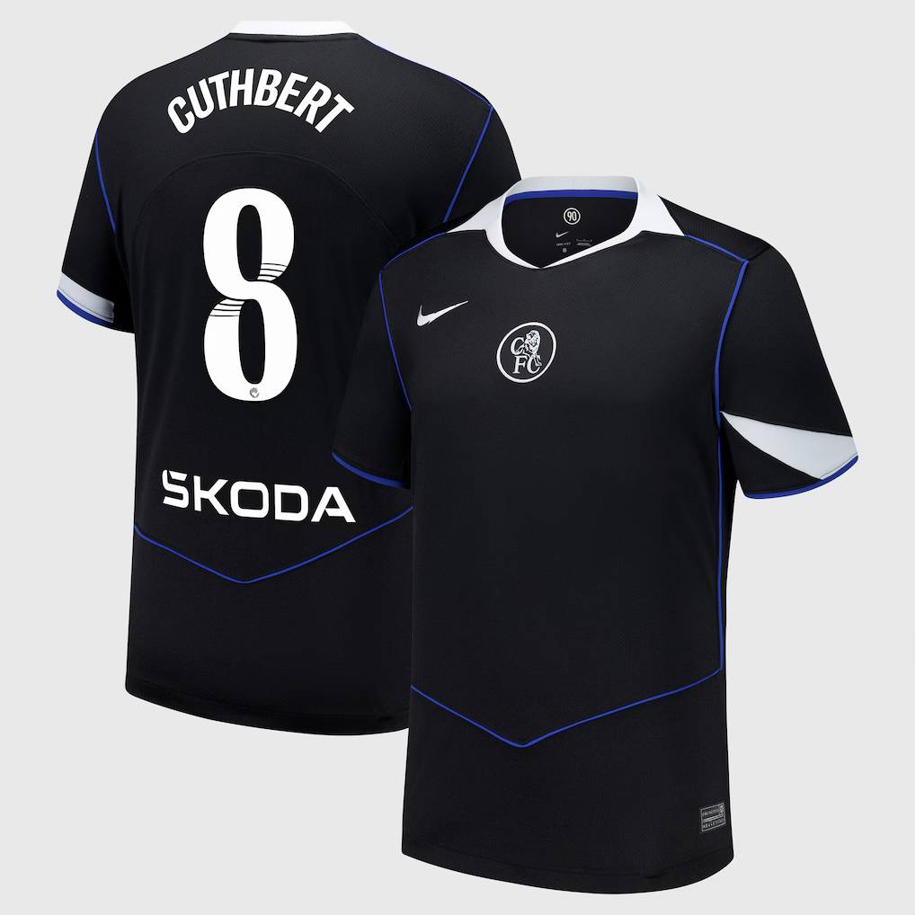 Chelsea Stores – Best Selection of chelsea wsl nike third stadium shirt 2025-26 with cuthbert 8 printing Chelsea Gear