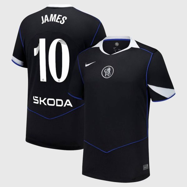 Chelsea Stores – Best Selection of chelsea wsl nike third stadium shirt 2025-26 with james 10 printing Chelsea Gear