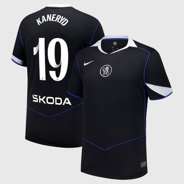 Chelsea Stores – Best Selection of chelsea wsl nike third stadium shirt 2025-26 with kaneryd 19 printing Chelsea Gear