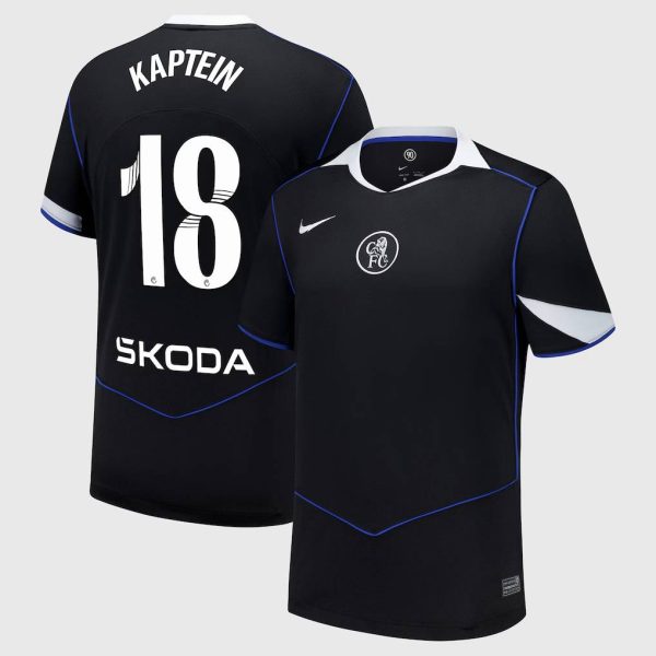 Chelsea Stores – Best Selection of chelsea wsl nike third stadium shirt 2025-26 with kaptein 18 printing Chelsea Gear