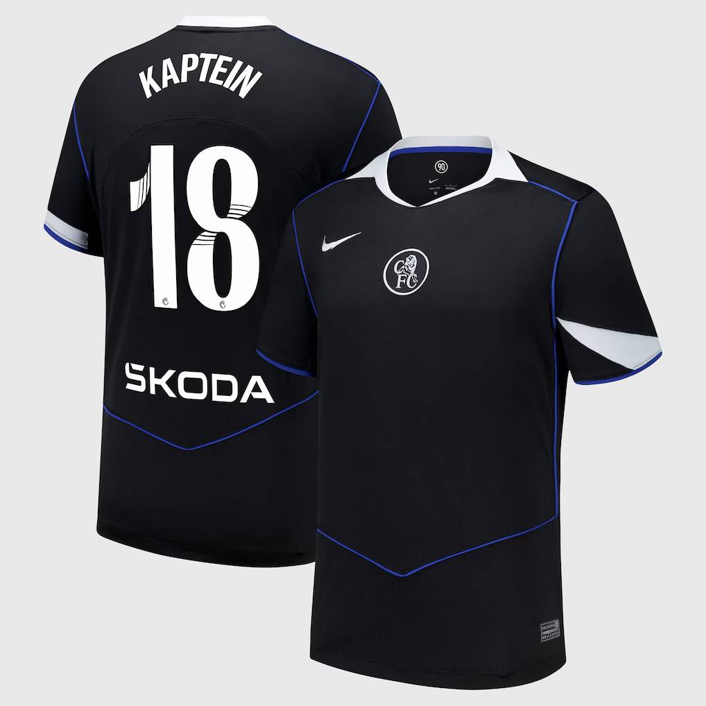 Chelsea Stores – Best Selection of chelsea wsl nike third stadium shirt 2025-26 with kaptein 18 printing Chelsea Gear