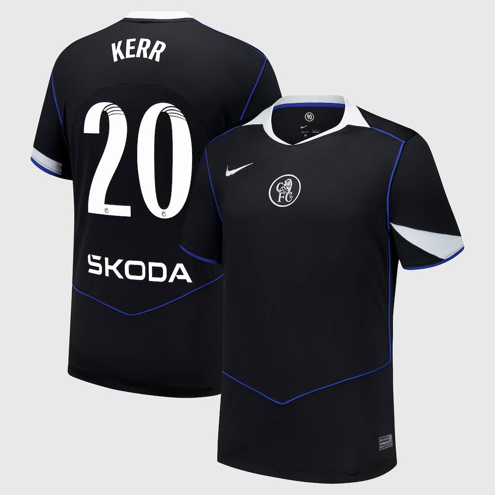 Chelsea Stores – Best Selection of chelsea wsl nike third stadium shirt 2025-26 with kerr 20 printing Chelsea Gear