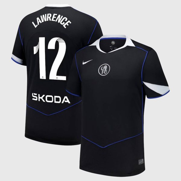 Chelsea Stores – Best Selection of chelsea wsl nike third stadium shirt 2025-26 with lawrence 12 printing Chelsea Gear