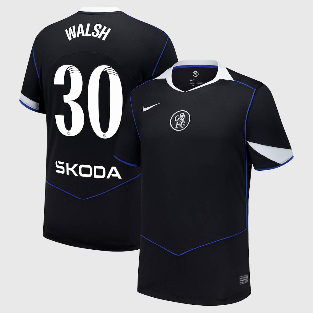 Chelsea Stores – Best Selection of chelsea wsl nike third stadium shirt 2025-26 with walsh 30 printing Chelsea Gear
