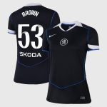 Chelsea Stores – Best Selection of chelsea wsl nike third stadium shirt 2025-26 – womens with brown 53 printing Chelsea Gear