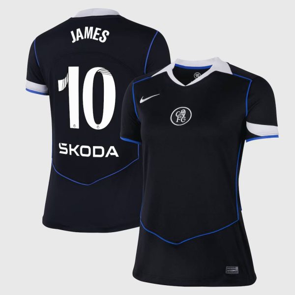 Chelsea Stores – Best Selection of chelsea wsl nike third stadium shirt 2025-26 – womens with james 10 printing Chelsea Gear