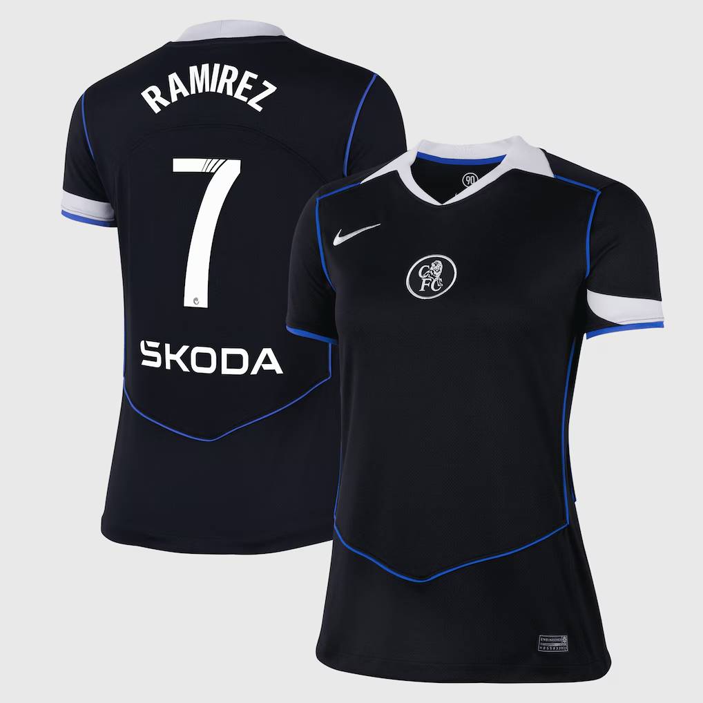 Chelsea Stores – Best Selection of chelsea wsl nike third stadium shirt 2025-26 – womens with ramírez 7 printing Chelsea Gear