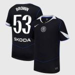Chelsea Stores – Best Selection of chelsea wsl nike third stadium shirt 2025-26 – youth with brown 53 printing Chelsea Gear