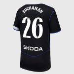 Chelsea Stores – Best Selection of chelsea wsl nike third stadium shirt 2025-26 – youth with buchanan 26 printing Chelsea Gear