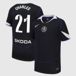 Chelsea Stores – Best Selection of chelsea wsl nike third stadium shirt 2025-26 – youth with charles 21 printing Chelsea Gear