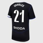 Chelsea Stores – Best Selection of chelsea wsl nike third stadium shirt 2025-26 – youth with charles 21 printing Chelsea Gear