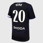 Chelsea Stores – Best Selection of chelsea wsl nike third stadium shirt 2025-26 – youth with kerr 20 printing Chelsea Gear