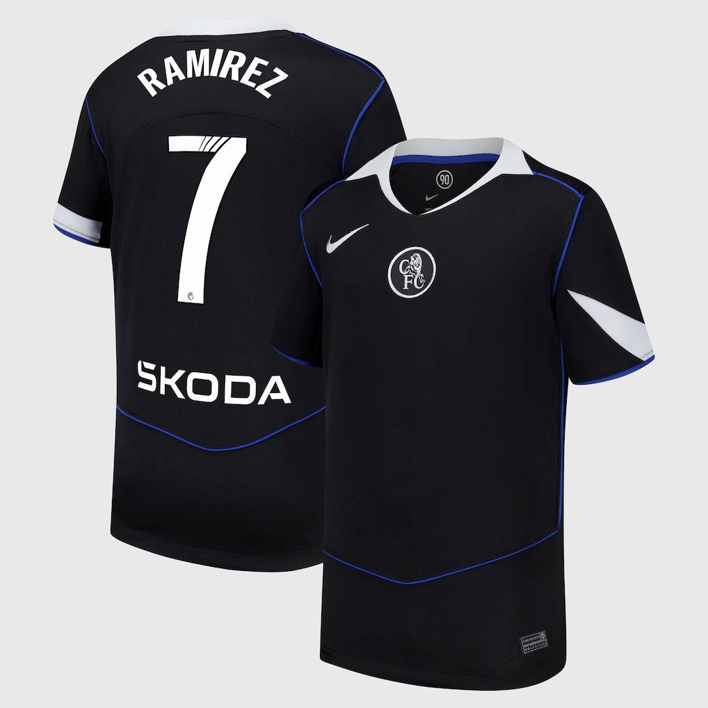 Chelsea Stores – Best Selection of chelsea wsl nike third stadium shirt 2025-26 – youth with ramírez 7 printing Chelsea Gear